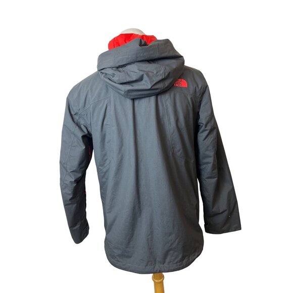 The North Face Men's Dark Grey Zip Up Hooded Jacket Sz M - Picture 3 of 10